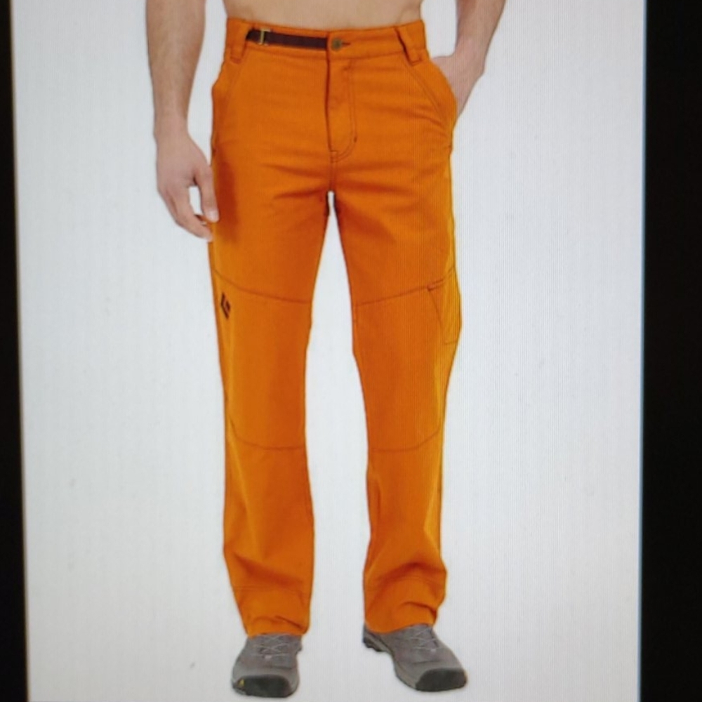 NWT Black Diamond Sz 32-34 Men's Copper Dogma Pants
